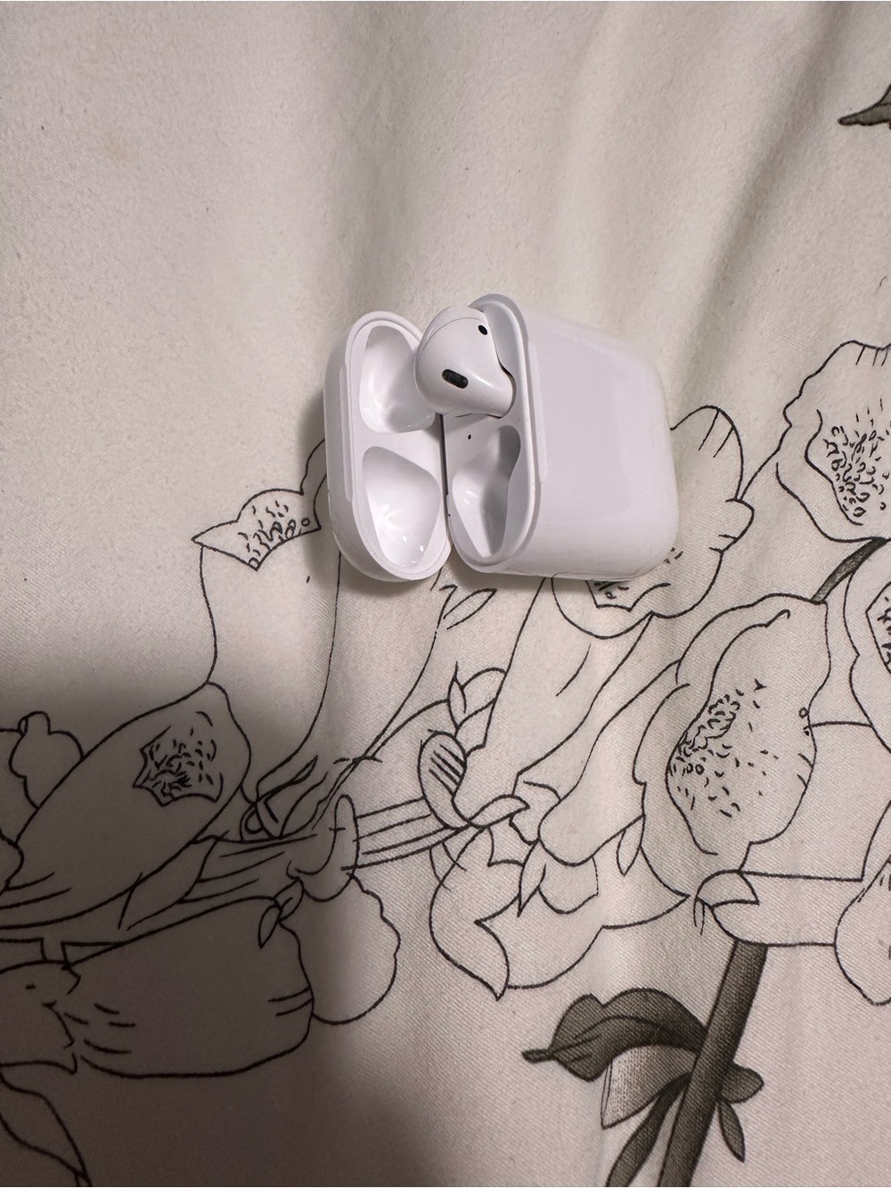 AirPods Wireless White Headphones Earbuds with Charging Case Right Ear